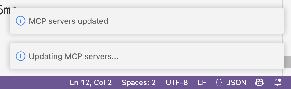 Cline MCP Server Updated